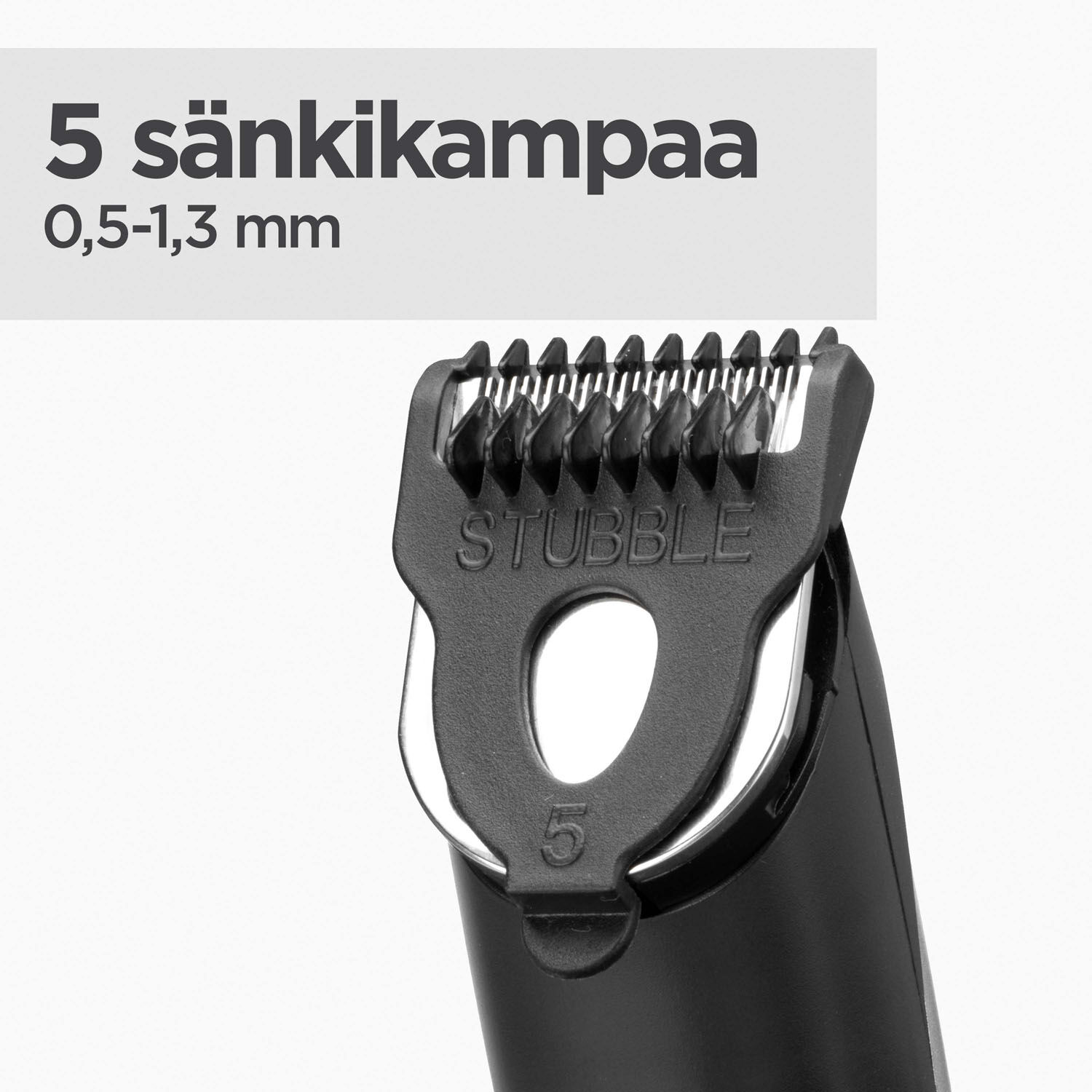 5 s&auml;nkikampaa 0,5-1,3 mm
